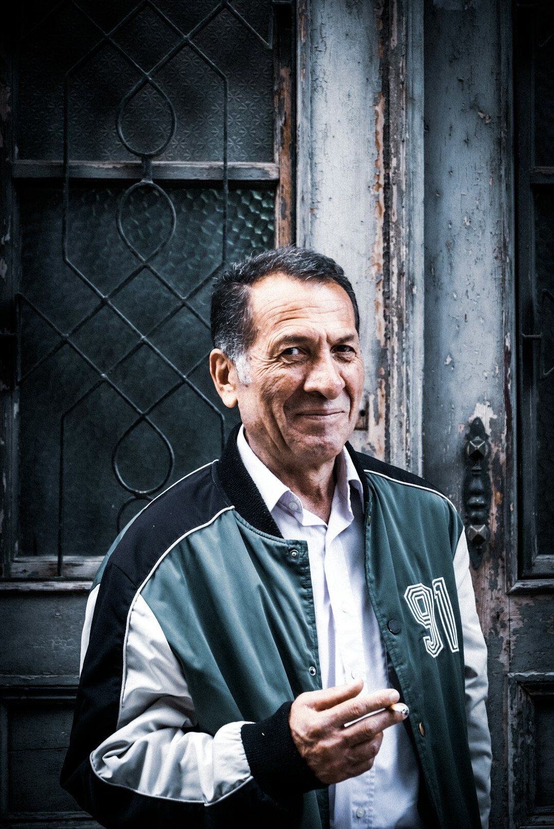 Turkish senior broadcast producer portrait